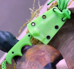 CRKT Minimalist Bowie Gears CR2387G, 2.125" 8Cr13MoV 3D Print Satin Blade, Glow In The Dark Handle/Sheath -CRKT Knife Shop 2383.3 57158.1580922417