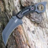 CRKT 2630 Du Hoc, 5" SK5 Plain Blade, Black G-10 Handle
