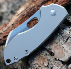 CRKT 5311 Pilar, 2.4" 8Cr13MoV Plain Blade, Stainless Handles -CRKT Knife Shop 5311.3 85099.1566585891