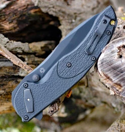 CRKT Linchpin Deadbolt Lock Veff CR5406K, 3.734" 1.4116 Combo Edge, Glass Reinforced Nylon Handle -CRKT Knife Shop 5406K.2 38937.1580413571