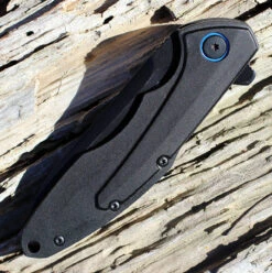 CRKT 6215 Caligo, 3.18" 8Cr13MoV Plain Blade, Black Anodized Aluminum Handle -CRKT Knife Shop 6215.3 49327.1566585925