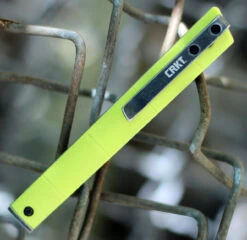 CRKT 7096YGK CEO BAMBOO Linerlock, 3.11" 8Cr13MoV Stonewashed Plain Blade, GRN Handle -CRKT Knife Shop 7096YGK.2 94755.1597765975