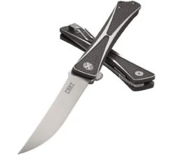 CRKT 7532 Jumbones Linerlock, 4.845" AUS8 Plain Blade, Aluminium Handle -CRKT Knife Shop 7532.3 74995.1566586322