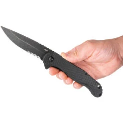 CRKT Taco Viper A/O Folding Knife - Blk Nylon (4.22" Blk SW 1.4116) 2267 -CRKT Knife Shop CR2267 add 04 83028.1677781684