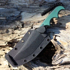 CRKT Minimalist Katana - Green Polymer (3.5" 8Cr13MoV Bead Blast) 2394 -CRKT Knife Shop CR2394.2 22828.1644424175