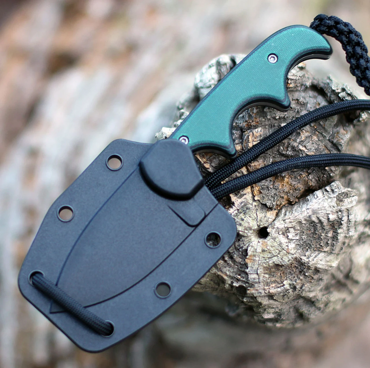 CRKT Minimalist Neck Knife (2.15" 8Cr13MoV SS Stonewash) 2396 3 CRKT Minimalist Neck Knife (2.15" 8Cr13MoV SS Stonewash) 2396 - Image 3