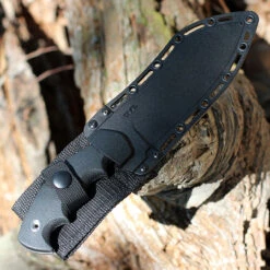 CRKT Catchall Fixed Blade - Blk GRN (5.5" 8Cr13Mov Satin) 2866 -CRKT Knife Shop CR2866.2 45587.1652982732