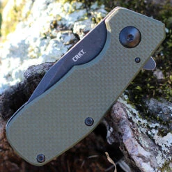 CRKT Razelcliffe - OD Green G-10/SS (2.0" SS Blk) 4021OD -CRKT Knife Shop CR4021OD.1 22631.1667501297