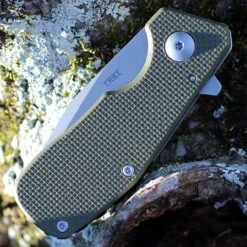 CRKT Razelcliffe - OD Green G-10/SS (2.0" SS Satin) 4021ODS -CRKT Knife Shop CR4021ODS.2 41135.1667501297