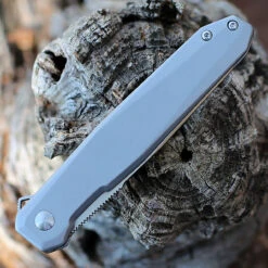 CRKT Facet Spring Assist - Gray Stainless (3.4" D2 Satin) K230XXP -CRKT Knife Shop CRK230XXP.2 94277.1647270816