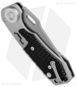 CRKT 4514 HAWK D.O.G. Automatic Conversion Knife (3.5" Bead Blast Serr) -CRKT Knife Shop CRKT 4514 HAWK D.O.G. Auto Conversion BB Serr BHQ 50616 jr side 2
