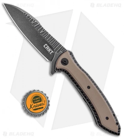 CRKT Apoc Frame Lock Knife Green G-10 (4" Black) 5380 4 CRKT Apoc Frame Lock Knife Green G-10 (4" Black) 5380 - Image 4