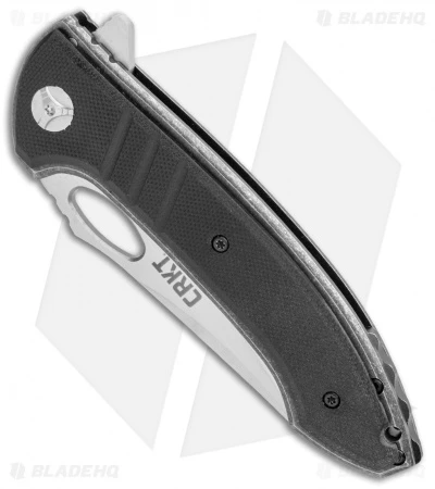 CRKT Avant-Tac Liner Lock Knife Black G-10 (3.625" Satin) 5820 2 CRKT Avant-Tac Liner Lock Knife Black G-10 (3.625" Satin) 5820 - Image 2