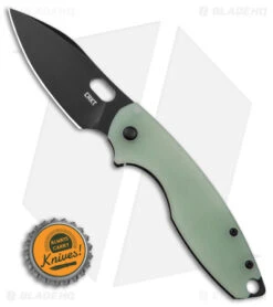 CRKT Limited Release Pilar III Frame Lock Knife Jade G-10 (3" Black D2) -CRKT Knife Shop CRKT Blade HQ Exclusive Pillar III FLK Jade G10 3in Black D2 BHQ 141312 td size