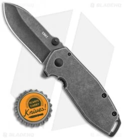 CRKT Burnley Squid Assisted Frame Lock Knife (2.4" Black Stonewash) 2493 -CRKT Knife Shop CRKT Burnley Squid Assisted FL Black SW 2493 BHQ 126211 jr bottlecap