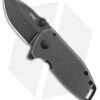CRKT Burnley Squid Compact Frame Lock Knife (1.75" Black SW)
