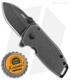 CRKT Burnley Squid Compact Frame Lock Knife (1.75" Black SW) -CRKT Knife Shop CRKT Burnley Squid Compact FL Black SW BHQ 178665 jr bottlecap