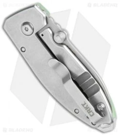 CRKT Burnley Squid Frame Lock Knife Natural G-10 (2.25" SW D2) -CRKT Knife Shop CRKT Burnley Squid FL Natural G 10 Satin BHQ 107739 jr side