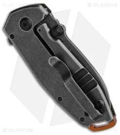 CRKT Burnley Squid Flipper Assisted Opening Knife Green Micarta (2.4" Smokewash) -CRKT Knife Shop CRKT Burnley Squid Flipper Assisted Opening Knife Green Micarta 2in Smokewash BHQ 121281 td side