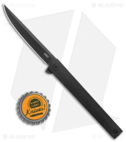 CRKT CEO Exclusive Flipper Liner Lock Knife Blackout GRN (3.25" Black D2) -CRKT Knife Shop CRKT CEO Exclusive Flipper LL Blackout GRN Black D2 BHQ 121113 jr bottlecap