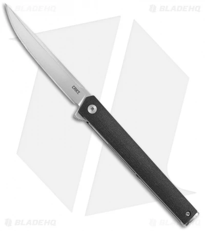CRKT CEO Flipper Liner Lock Knife Black GRN (3.4" Satin) 1 CRKT CEO Flipper Liner Lock Knife Black GRN (3.4" Satin)