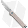 CRKT CEO Microflipper Liner Lock Knife Aluminum (2.36" Satin)