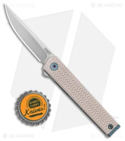 CRKT CEO Microflipper Liner Lock Knife Aluminum (2.36" Satin) -CRKT Knife Shop CRKT CEO Microflipper LL Grayish Aluminum Satin BHQ 178654 jr bottlecap