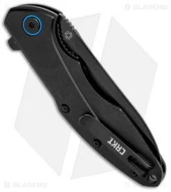CRKT Caligo Liner Lock Flipper Knife Black Al (3.1" D2 Black) BHQ Exclusive 6 CRKT Caligo Liner Lock Flipper Knife Black Al (3.1" D2 Black) BHQ Exclusive -CRKT Knife Shop CRKT Caligo LL Black Al Black 6215D2 BHQ 95851 jr side