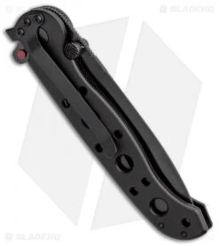 CRKT Carson M16-01K EDC Spear Point Liner Lock Knife (3" Black) -CRKT Knife Shop CRKT Carson M16 01K EDC SP LL Black BHQ 87733 jr side