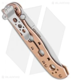 CRKT Carson M16-03BS Frame Lock Knife Bronze Stainless Steel (3.6" Satin) -CRKT Knife Shop CRKT Carson M16 03BS FL SS Satin BHQ 119388 jr side