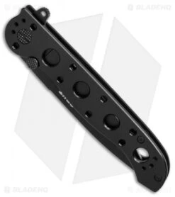 CRKT Carson M16-03KS Frame Lock Flipper Knife (3.55" Black) 6 CRKT Carson M16-03KS Frame Lock Flipper Knife (3.55" Black) -CRKT Knife Shop CRKT Carson M16 03KS black BHQ 76689 er spine