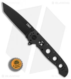 CRKT Carson M16-04KS Tanto Frame Lock Flipper Knife (3.87" Black) 7 CRKT Carson M16-04KS Tanto Frame Lock Flipper Knife (3.87" Black) -CRKT Knife Shop CRKT Carson M16 04KS Tanto black BHQ 76690 er bottlecap