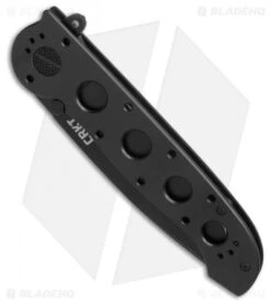 CRKT Carson M16-04KS Tanto Frame Lock Flipper Knife (3.87" Black) 6 CRKT Carson M16-04KS Tanto Frame Lock Flipper Knife (3.87" Black) -CRKT Knife Shop CRKT Carson M16 04KS Tanto black BHQ 76690 er spine