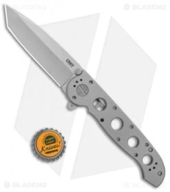 CRKT M16-04SS Stainless Steel Frame Lock Knife Tanto (3.9" Bead Blast) -CRKT Knife Shop CRKT Carson M16 04SS SS Tanto FL Flipper BB BHQ 138967 jr bottlecap