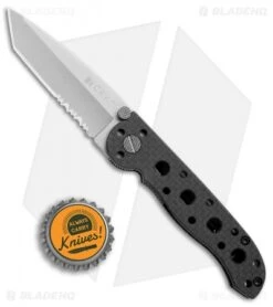 CRKT Carson M16-10F Tanto Flipper Knife Carbon Fiber (3" Satin Serr) 7 CRKT Carson M16-10F Tanto Flipper Knife Carbon Fiber (3" Satin Serr) -CRKT Knife Shop CRKT Carson M16 10F tanto cf satin serr BHQ 69073 er size