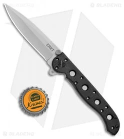 CRKT Carson M16-01Z EDC Spear Point Flipper Knife Zytel (3" Bead Blast) -CRKT Knife Shop CRKT Carson M16 10Z SP Zytel BB Serr BHQ 8899 jr bottlecap