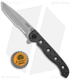 CRKT Carson M16-10Z Tanto Flipper Knife (3" Bead Blast Serr) 7 CRKT Carson M16-10Z Tanto Flipper Knife (3" Bead Blast Serr) -CRKT Knife Shop CRKT Carson M16 10Z Tanto BB Serr M16 10Z BHQ 2709 jr bottlecap