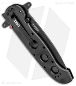 CRKT Carson M16-14SF Special Forces Folding Tanto Knife (3.875" Black Serr) 6 CRKT Carson M16-14SF Special Forces Folding Tanto Knife (3.875" Black Serr) -CRKT Knife Shop CRKT Carson M16 14SF Special Forces Folding Tanto Black Serr BHQ 6703 jr side