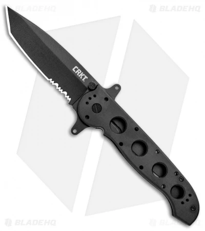 CRKT Carson M16-14SF Special Forces Folding Tanto Knife (3.875" Black Serr) 1 CRKT Carson M16-14SF Special Forces Folding Tanto Knife (3.875" Black Serr)