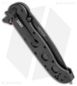 CRKT Carson M16-14ZLEK Tanto Liner Lock Knife (3.75" Serr) -CRKT Knife Shop CRKT Carson M16 14ZLEK Tanto LL Serr BHQ 8897 jr side