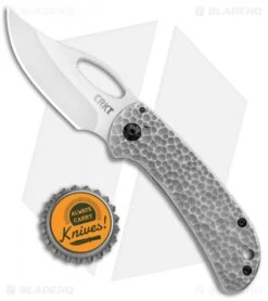 CRKT Chehalem Frame Lock Knife Stainless Steel (2.75" Satin) 6540 -CRKT Knife Shop CRKT Chehalem FL SS Satin 6540 BHQ 103941 jr bottlecap