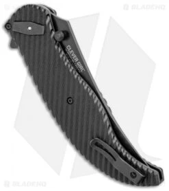 CRKT Clever Girl Folder Deadbolt Lock Knife Black G-10 (4" Black) 2640 6 CRKT Clever Girl Folder Deadbolt Lock Knife Black G-10 (4" Black) 2640 -CRKT Knife Shop CRKT Clever Girl Folder Black Black 2640 BHQ 99493 jr side