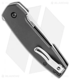 CRKT Cottidae Liner Lock Knife Black Aluminum (2.6" Satin) 6321 -CRKT Knife Shop CRKT Cottidae LL Black Aluminum Satin 6321 BHQ 119354 jr side