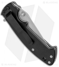 CRKT Crawford Kasper Liner Lock Knife Black Zytel (3.1" Bead Blast) 6772 -CRKT Knife Shop CRKT Crawford Kasper LL Black Zytel BB 6772 BHQ 87021 jr side