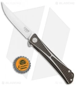 CRKT Crossbones Limited Edition Liner Lock Knife Ti (3.5" Satin M390) 7531 -CRKT Knife Shop CRKT Crossbones Limited Edition LL Ti Satin 7531 BHQ 97577 jr bottlecap