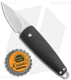CRKT Dually Knife W/ Bottle Opener Black (2.5" Stonewash) 7086 -CRKT Knife Shop CRKT Dually Bottle Opener SW 7086 BHQ 119356 jr bottlecap