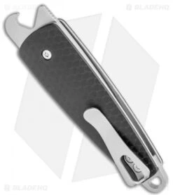 CRKT Dually Knife W/ Bottle Opener Black (2.5" Stonewash) 7086 -CRKT Knife Shop CRKT Dually Bottle Opener SW 7086 BHQ 119356 jr side