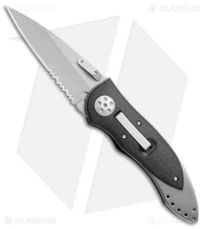 CRKT Elishewitz E-Lock Folding Knife (2.75" Bead Blast Serr) 7313 1 CRKT Elishewitz E-Lock Folding Knife (2.75" Bead Blast Serr) 7313