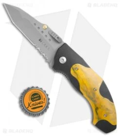 CRKT Elishewitz Horus Spring Assisted Knife Orange/Black (3.125" BB Serr) 1151 -CRKT Knife Shop CRKT Elishewitz Horus SA Orange Black BB Serr 1151 BHQ 68642 jr bottlecap