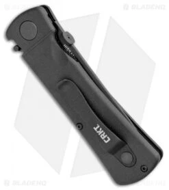 CRKT Folding Hissatsu Spring Assisted Knife (3.875" Black) 2903 -CRKT Knife Shop CRKT Folding Hissatsu SA Black 2903 BHQ 1948 jr side